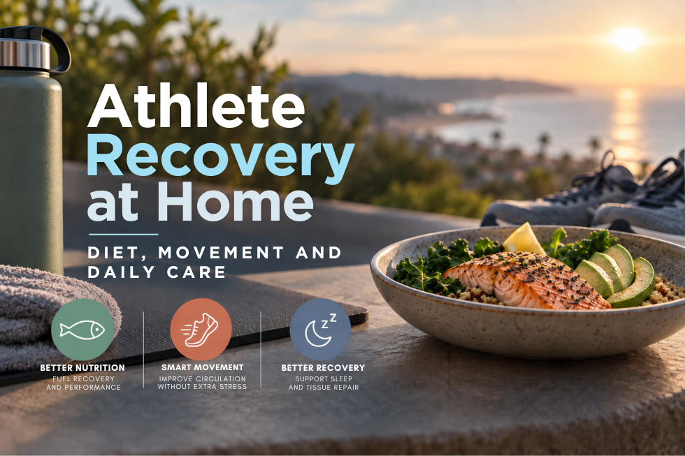 Athlete Recovery at Home: Diet, Movement, Daily Care