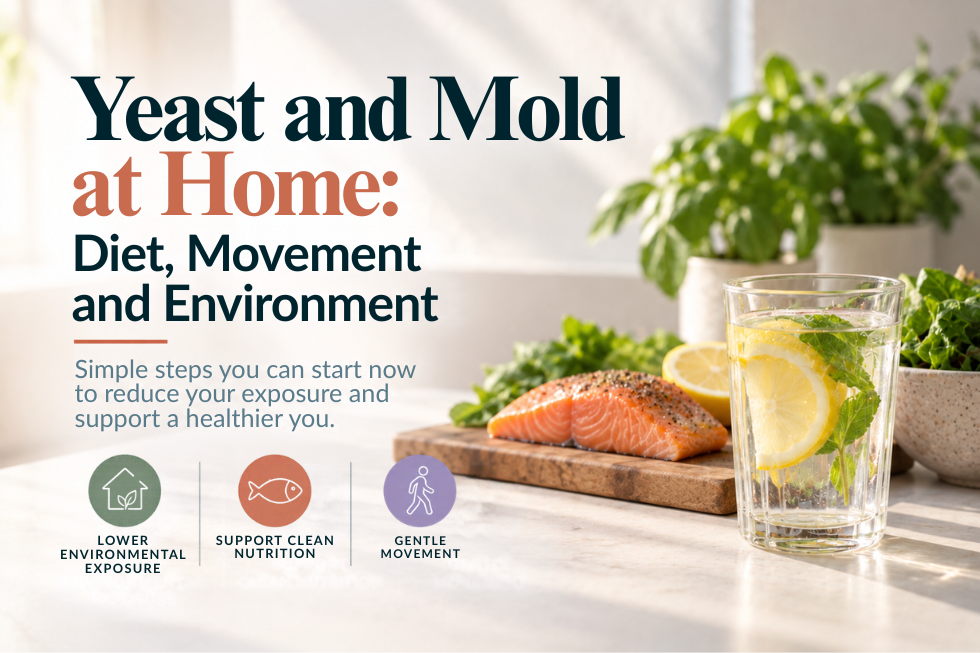 Yeast and Mold at Home: Diet, Movement and Environment