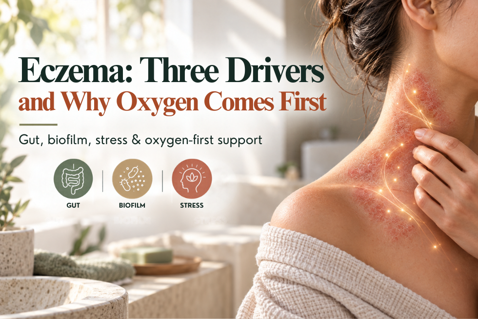 Eczema: Three Drivers and Why Oxygen Comes First
